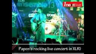 Papons rocking live concert in XLRI [upl. by Syd]