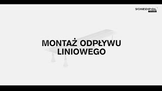 Montaż odpływu liniowego  SklepBateriepl [upl. by Ainud]