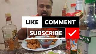 होली स्पेशल Mukbank eating challenge Paneer Pakoda eating gobi Pakoda eating American Pride wishky [upl. by Buck]