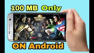 Mortal Kombat vs DC Universe On Android [upl. by Adriell]