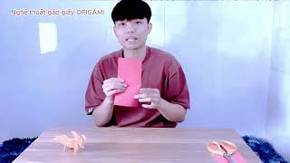 Follow me and I will show you how to fold a paper FIRE DRAGON  Part 1 [upl. by Nylirac]