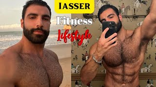 A Very Attractive Bearded Man  Tall Height Man Fitness [upl. by Naitirb]