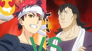 Soma yukihira vs Tōtsuke Megishima🤩🤩🤩🤩🤩🤧 [upl. by Atikim]