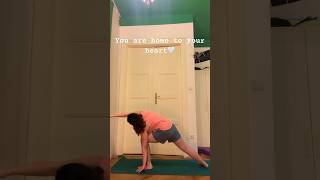 Basic Yoga Flow 🧘‍♀️tryit yogapractice yogaforbeginners yogalife peaceful mind body heart [upl. by Reitman893]