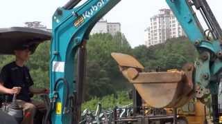 Autowinicom Korean used Excavator  KUBOTA U30 Farmsteel034 [upl. by Andriette]