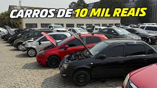 CARROS DE 10 MIL REAIS NO LEILÃO EM SÃO PAULO [upl. by Dorelia]