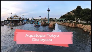 Aquatopia Ride Tokyo DisneySea 🌏 Japan 2022 [upl. by Hudnut]