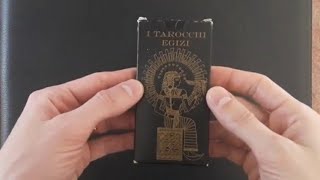 REVIEW  I Tarocchi Egizi  Lo Scarabeo  Tarot Doré Egyptien  Golden Egyptian Tarot [upl. by Niraa]