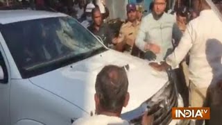 AIMIM Chief Asaduddin Owaisi Surrenders Before Hyderabad Police [upl. by Eltsryk432]