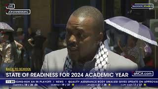 Gauteng Education ready for 2024 academic year [upl. by Annuahs]