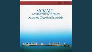 Mozart Divertimento in E flat K113  1 Allegro [upl. by Keel]