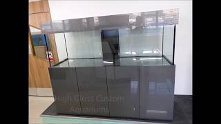 Custom High Gloss Aquarium Cabinets Bespoke Tropical amp Marine Fish Tanks from Prime Aquariums [upl. by Felisha235]