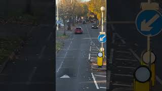 Leaves falling off Collier Row trees whilst on 11075 on route 252 YX19 OMA [upl. by Fabian]