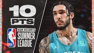 LiAngelo Ball 10 PTS 5 REB Full Highlights vs Kings  2021 NBA Summer League [upl. by Lukas754]