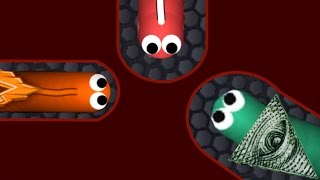 SLITHERIO SKIN SECRET ILLUMINATI  SMALLEST SNAKE VS BIGGEST SNAKE Hack Slitherio Mods [upl. by Eimarej]