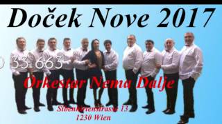 Docek nove 2017 godine u Becu uz orkestar NEMA DALJE [upl. by Nedah979]