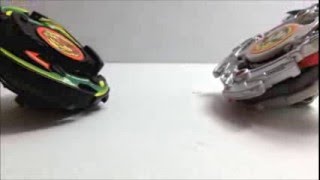 Beyblade Dragoon F VS Black Dranzer [upl. by Knepper]