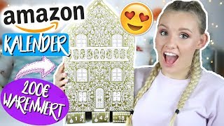 UNBOXING AMAZON ADVENTSKALENDER 2017 im Wert von 200€ Markenprodukte für 49€ [upl. by Eylatan]