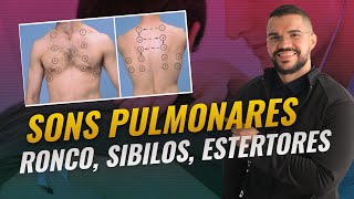 APRENDA TODOS OS SONS PULMONARES NA PRATICA ATRAVÉS DA AUSCULTA PUMONAR [upl. by Glennie]