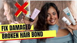 HAIR BONDING Top 5 products to REVERSE years of HAIR DAMAGE [upl. by Nosyt]