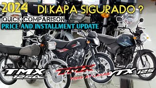 Di kapa sure 2024 Honda TMX125  TMX150 SUPREMO and Yamaha YTX125  PRICE UPDATE [upl. by Anailuj]