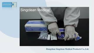 Neutralizing Antibody Test Kit Singclean COVID19 [upl. by Attalie267]