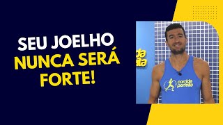 Como fortalecer o JOELHO para a corrida Isso é POSSÍVEL [upl. by Seitz389]