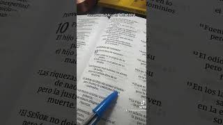 Proverbios 10 sabiduría bíblia ebenezer justo fyp viralvideo [upl. by Ivo]