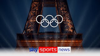 Olympic opening ceremony takes place in Paris across the Seine river [upl. by Gettings613]