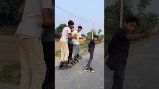 Epic Roller Skating Tricks You Need to See😭🥵  Dont Miss Out  Skating video shorts skating [upl. by Ewnihc]