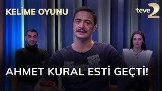 Kelime Oyunu Ahmet Kural esti geçti [upl. by Ahsenac]