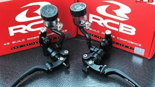 RCB Front Brake Master Cylinder Using Review [upl. by Yenitirb]