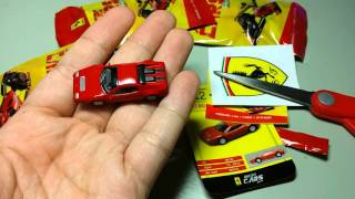 Micro Cars 1100 scale Ferrari Collection Models [upl. by Nette970]