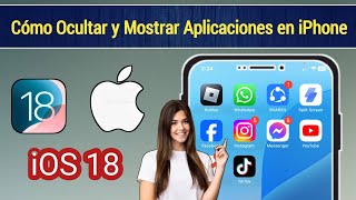 Cómo Ocultar y Mostrar Aplicaciones en iPhone  iOS 18 [upl. by Tootsie]