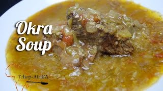 Okra soup recipe [upl. by Loseff]