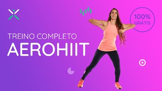 AEROHIIT COMPLETO PARA EMAGRECER EM CASA [upl. by Rosemari]