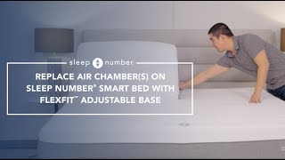 How To Replace Air Chambers In Your Sleep Number® Smart Bed With A FlexFit™ Smart Base [upl. by Sholeen726]