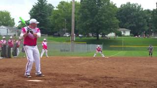 Jackie Corn hitting in the Smoky Mountain Classic [upl. by Cohlier]