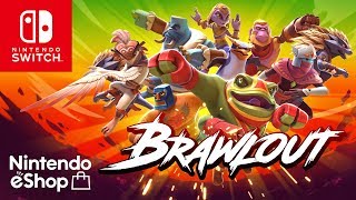 Brawlout Nintendo Switch Launch Trailer [upl. by Arny602]