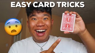 3 EASY CARD TRICKS YOU CAN DO  Sean Does Magic [upl. by Fairweather]