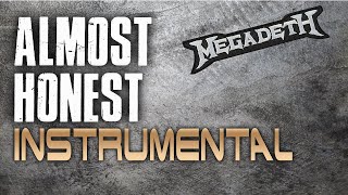 Megadeth  Almost Honest Instrumental [upl. by Hosfmann898]