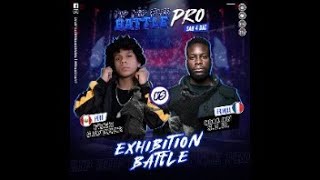 FRED SANCHEZ VS ODILON SOW  EXHIBICION BATTLE  HIP HOP FREE BATTLE PRO 2021 [upl. by Ydissahc]