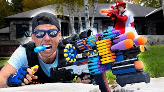 NERF WAR  800 MILLION SUBSCRIBERS BATTLE PDK Films Parody [upl. by Anirol]