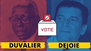 Histoire DHaiti Francois Duvalier Face A Louis Dejoie [upl. by Ahtreb]