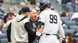 Aaron Judge ejected for 1st time in his career after arguing a strike 3 call  MLB on ESPN [upl. by Alan]