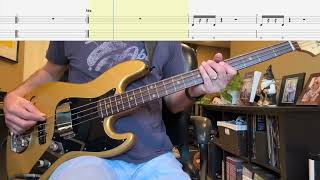 Whole Lotta Love by Led Zeppelin Isolated Bass Cover with Tab [upl. by Desireah]