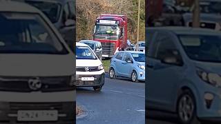 Truck Spotting at the Skeoch Roundabout Stirling Scotland UK [upl. by Yme953]