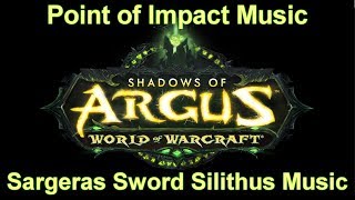 Silithus Wound Point of Impact Music Sargeras Sword Silithus Music  Legion Music [upl. by Durwood]