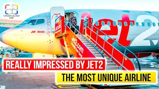 TRIP REPORT  Perfect Holiday with Jet2  Rome to Manchester  JET2 Boeing 737 [upl. by Ostap]