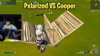 Pxlarized VS Cooper 1v1 Buildfights [upl. by Trumaine]